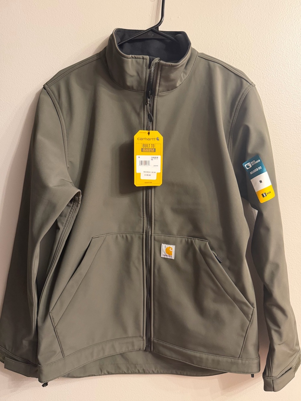 Carhartt Rain Defender Softshell Jacket - Moss - Men’s Medium
